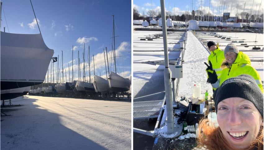 Forskningsprojekt för båtuppställningsplatser